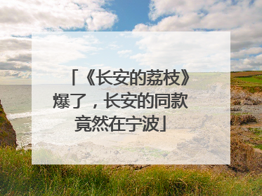 《长安的荔枝》爆了，长安的同款竟然在宁波