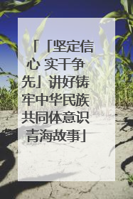 「坚定信心 实干争先」讲好铸牢中华民族共同体意识青海故事