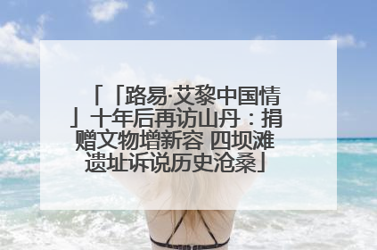 「路易·艾黎中国情」十年后再访山丹：捐赠文物增新容 四坝滩遗址诉说历史沧桑