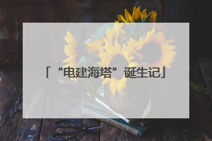 “电建海塔”诞生记