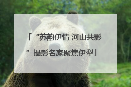 “苏韵伊情 河山共影”摄影名家聚焦伊犁