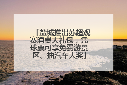 盐城推出苏超观赛消费大礼包，凭球票可享免费游景区、抽汽车大奖