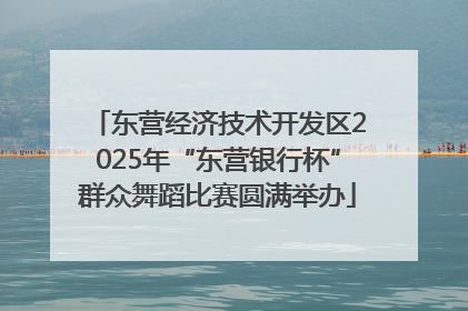 东营经济技术开发区2025年“东营银行杯”群众舞蹈比赛圆满举办