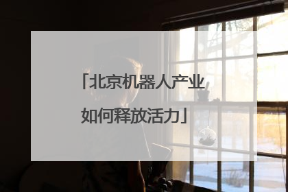 北京机器人产业如何释放活力