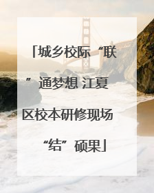 城乡校际“联”通梦想 江夏区校本研修现场“结”硕果