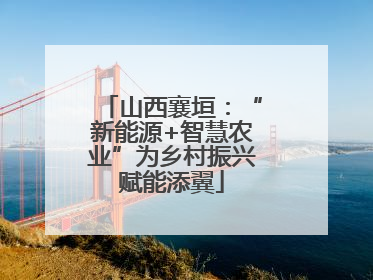山西襄垣：“新能源+智慧农业”为乡村振兴赋能添翼