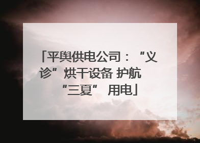 平舆供电公司：“义诊”烘干设备 护航 “三夏” 用电