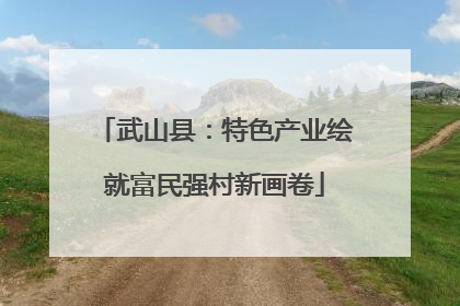 武山县：特色产业绘就富民强村新画卷