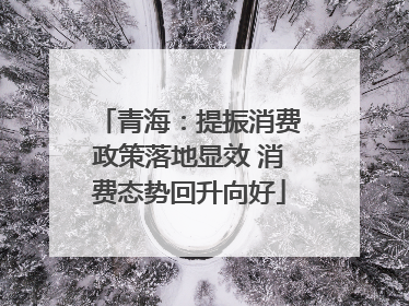 青海：提振消费政策落地显效 消费态势回升向好
