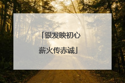 银发映初心 薪火传赤诚